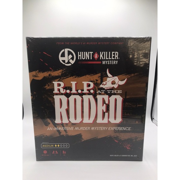 Other - Hunt A Killer RIP At The Rodeo Board Game BRAND NEW SEALED - S10-3-4